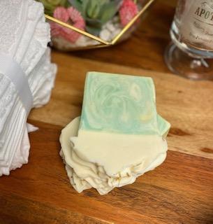 Lemongrass Soap with Soap Icing